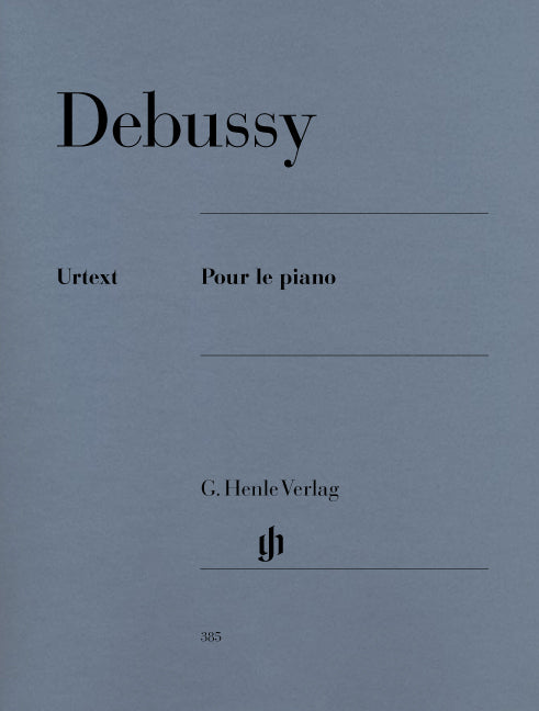 Debussy - Pour Le Piano (Henle) - (Piano) afbeelding 2