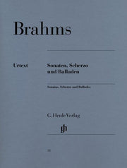 Brahms - Sonatas, Scherzo and Ballades - (Piano)