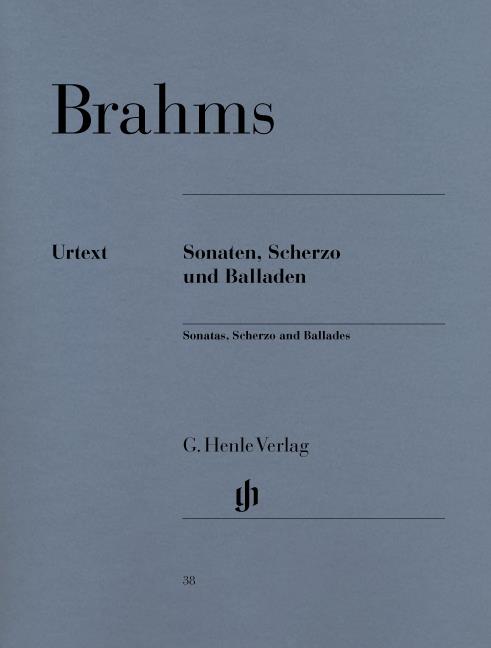 Brahms - Sonatas, Scherzo and Ballades - (Piano)