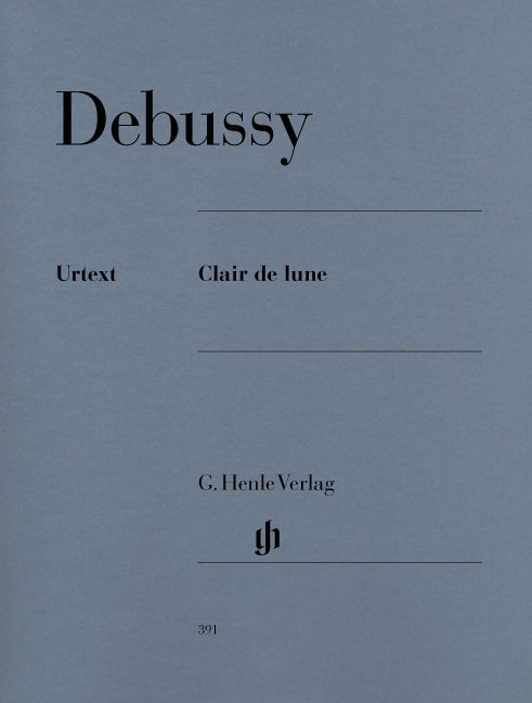 Debussy - Clair De Lune (Henle) - (Piano) afbeelding 2