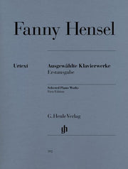 Mendelssohn Hensel - Selected Piano Works (First edition) - (Piano)