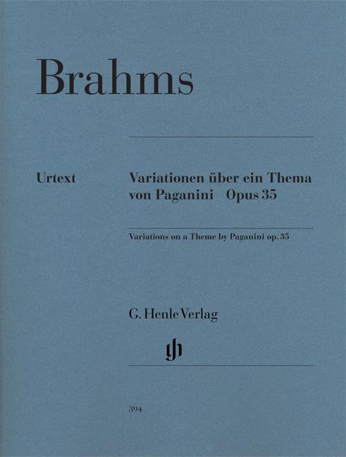 Brahms - Variationen Uber Ein Thema Von Paganini Op.35 - (Piano)