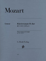 Mozart - Piano Sonata B flat major KV 333 (315c) - (Piano)