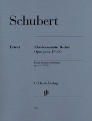 Schubert - Piano Sonata In B Flat Major D 960 - (Piano)