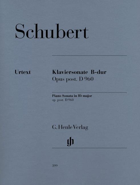 Schubert - Piano Sonata In B Flat Major D 960 - (Piano)