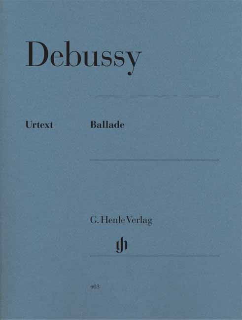 Debussy - Ballade - (Piano) afbeelding 2