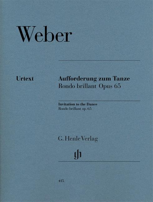 Weber - Auffuerderung Zum Tanze - Rondo Brillant - (Piano)