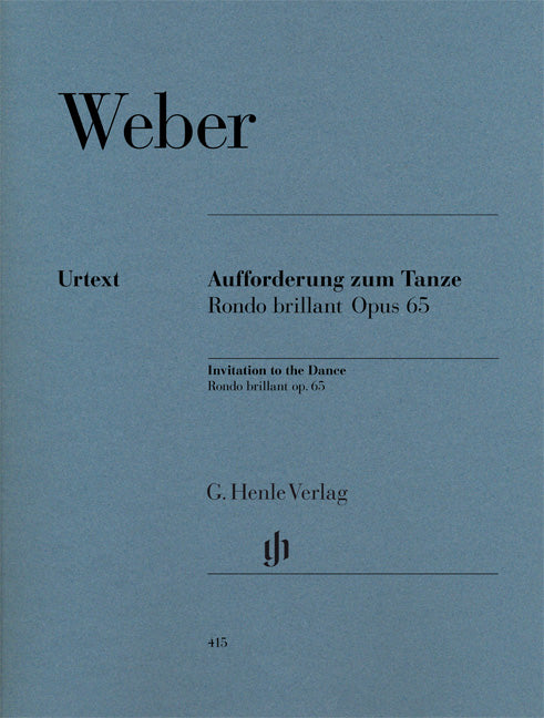 Weber - Auffuerderung Zum Tanze - Rondo Brillant - (Piano) afbeelding 2