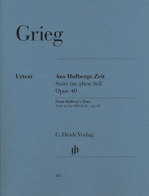 Grieg - Aus Holbergs Zeit Op. 40 (Piano) - (Piano) afbeelding 2