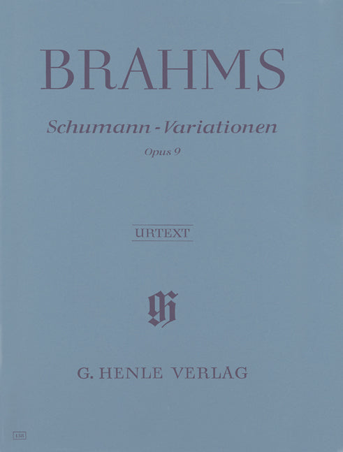 Brahms - Schumann-Variations Op.9 - (Piano) afbeelding 2