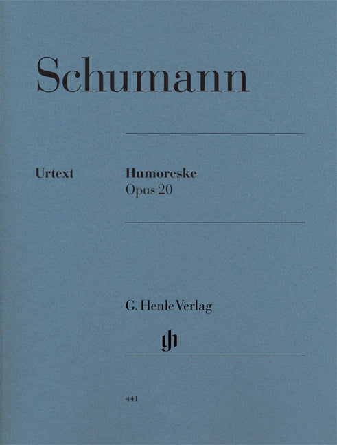 Schumann - Humoresque B Flat Op.20 (Urtext) - (Piano) afbeelding 2