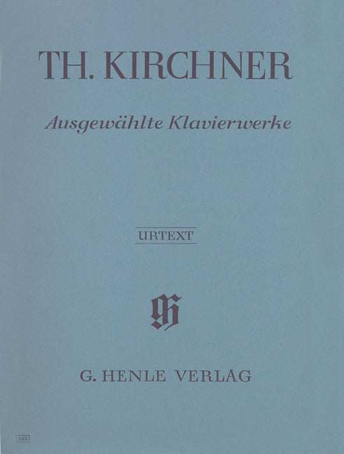 Kirchner - Selected Piano Works - (Piano) afbeelding 2