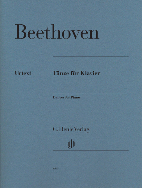 Beethoven - Dances for Piano (Henle Urtext) - (Piano) afbeelding 2