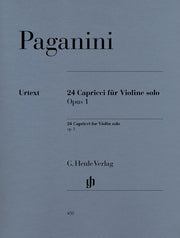 Paganini - 24 Capricci op. 1 - (Viool)
