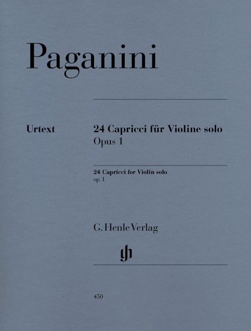 Paganini - 24 Capricci op. 1 - (Viool)