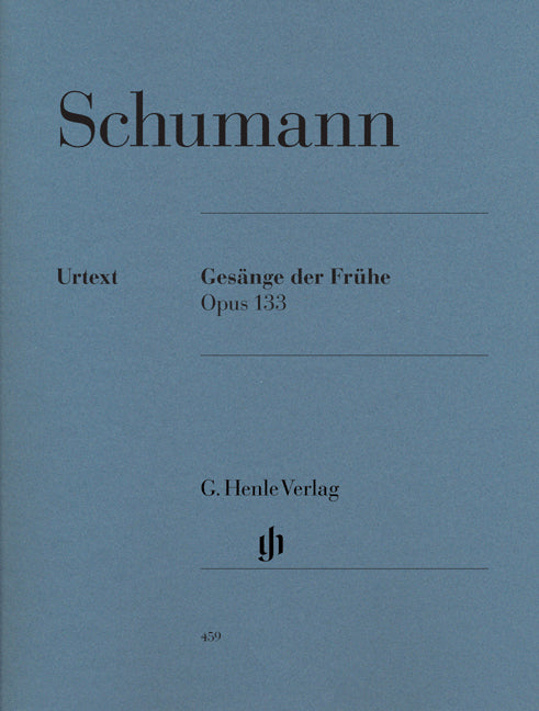 Schumann - Gesang Der Fruhe Op.133 - (Piano) afbeelding 2