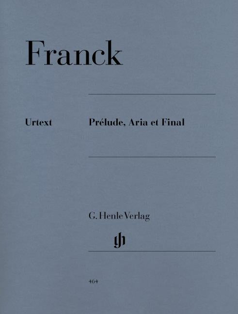Franck - Prélude, Aria et Final - (Piano)