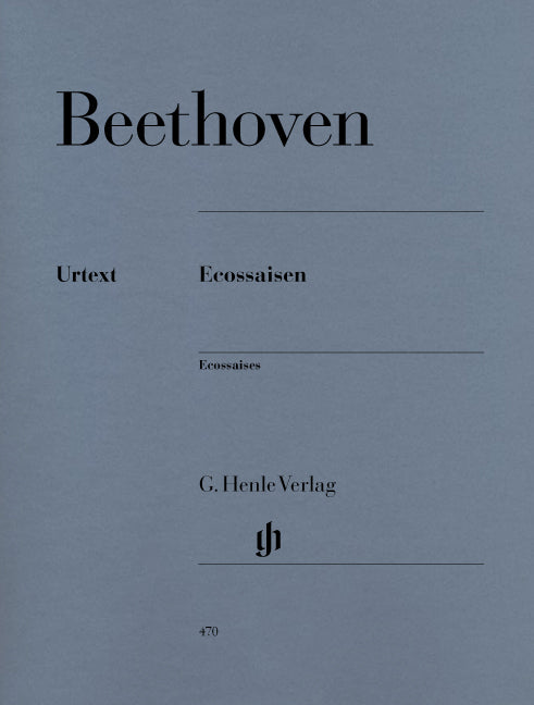 Beethoven - Ecossaises WoO 83 and WoO 86 - (Piano) afbeelding 2