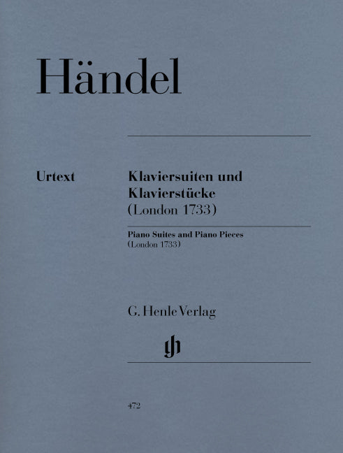 Händel - Piano Suites And Pieces - (Piano) afbeelding 2