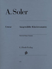 Soler - Selected Piano Sonatas (Henle Urtext Edition) - (Piano)
