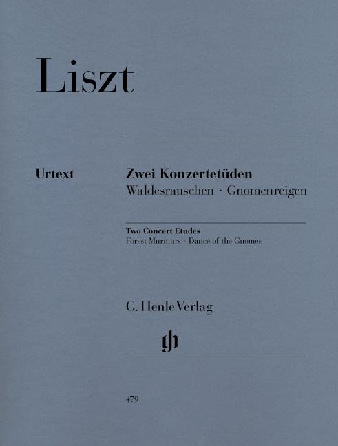 Liszt - Two Concert Etudes - (Piano)