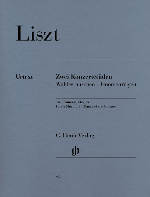 Liszt - Two Concert Etudes - (Piano) afbeelding 2