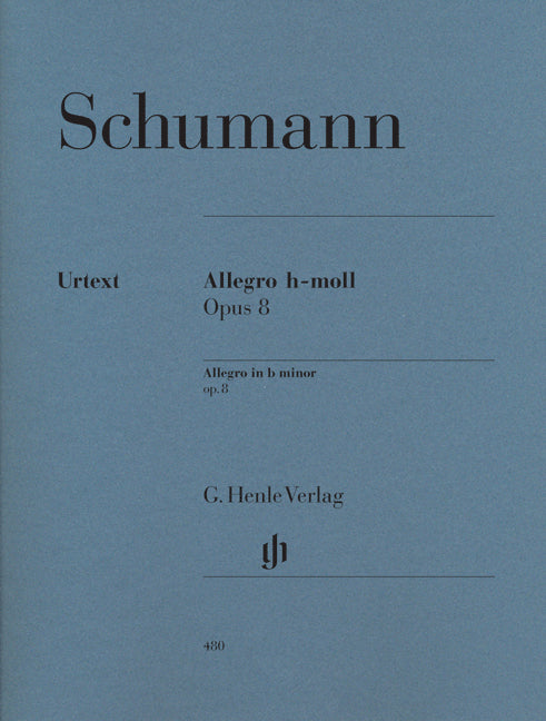 Schumann - Allegro b minor op. 8 - (Piano) afbeelding 2