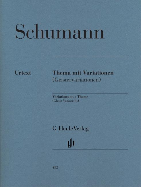 Schumann - Variations On A Theme In E-Flat (Ghost Variations) - (Piano)