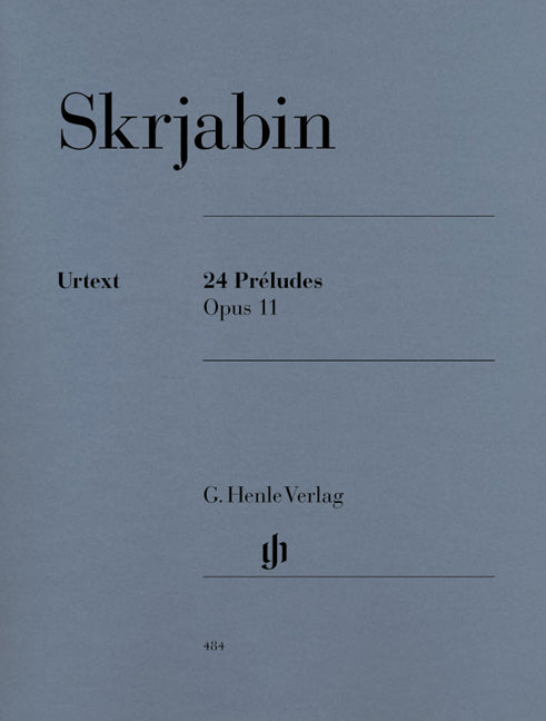Scriabin - 24 Preludes Op.11 - (Piano) afbeelding 2