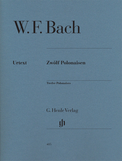 Bach - Twelve Polonaises - (Piano) afbeelding 2