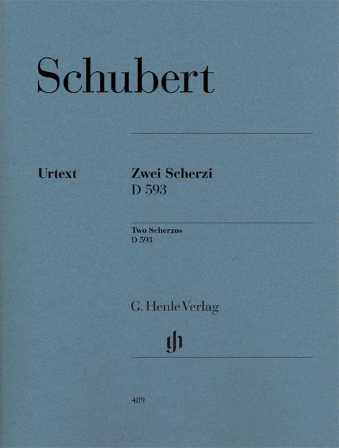 Schubert - 2 Scherzi B flat major and D flat major D 593 - (Piano)