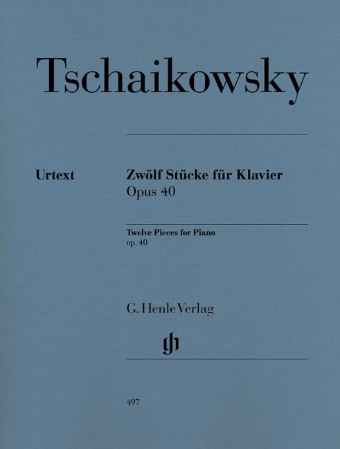Tchaikovsky - Twelve Piano Pieces Op. 40 - (Piano)