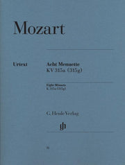 Mozart - Eight Minuets KV 315a - (Piano)