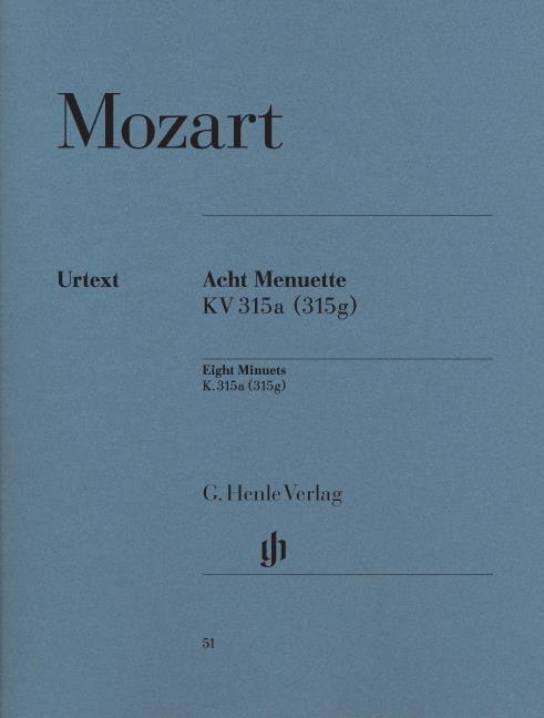Mozart - Eight Minuets KV 315a - (Piano)