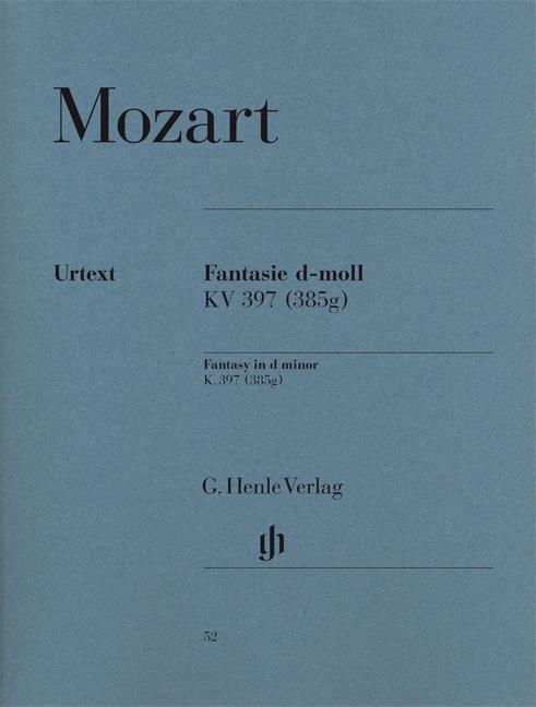 Mozart - Fantasy In D Minor K.397 (Urext Edition) - (Piano)
