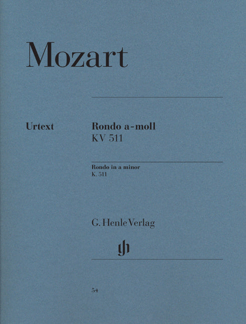 Mozart - Rondo a-moll KV511 - (Piano) afbeelding 2
