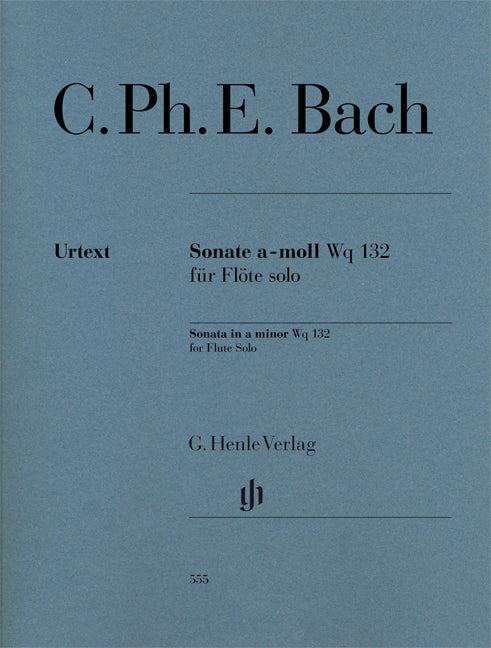 Bach - Flötensonate a-moll Wq 132 - (Fluit)