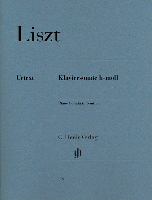 Liszt - Klaviersonate h-moll - (Piano) afbeelding 2