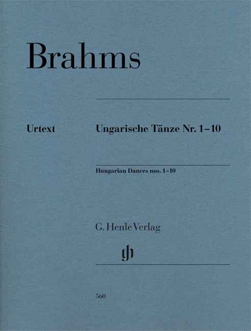 Brahms - Hungarian Dances nos. 1-10 - (Piano) afbeelding 2