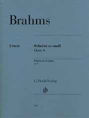 Brahms - Scherzo e flat minor op. 4 - (Piano)
