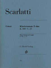 Scarlatti - Klaviersonate E-dur K. 380, L. 23 - (Piano)