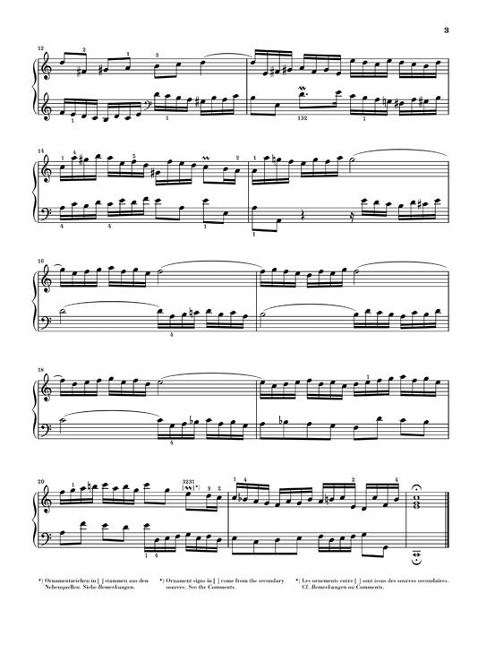 Bach - Inventions and Sinfonias - (Piano)