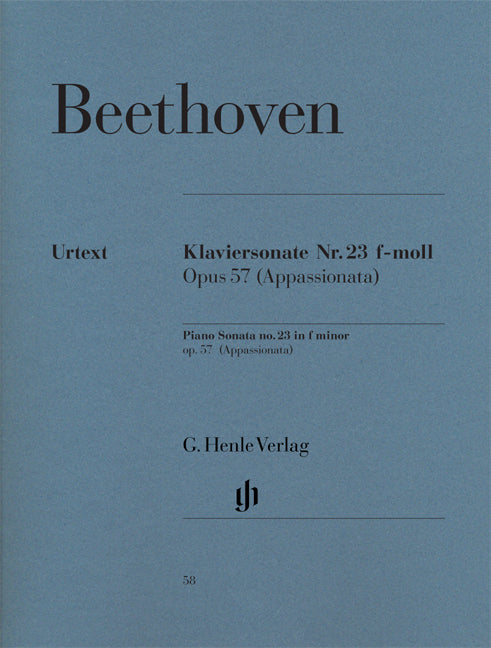 Beethoven - Sonate 23 f-moll Opus 57 - (Piano) afbeelding 2