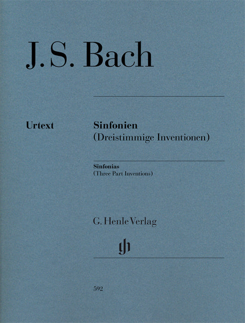 Bach - Sinfonien (Dreistimmige Inventionen) - (Piano) afbeelding 2