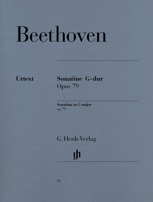 Beethoven - Sonatina In G Major Op. 79 - (Piano) afbeelding 2