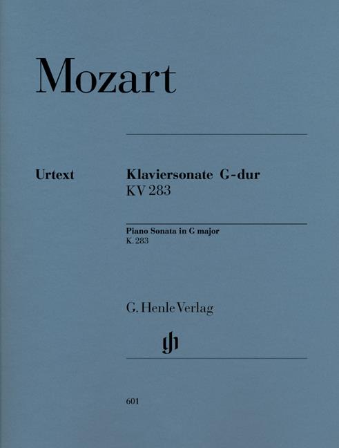 Mozart - Piano Sonata In G KV 283 (Henle Urtext Edition) - (Piano)