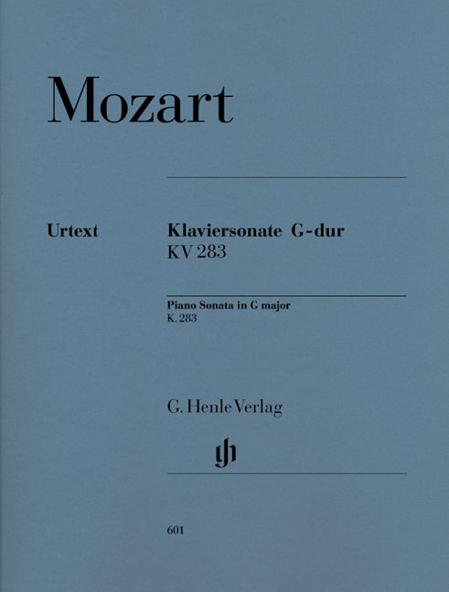 Mozart - Piano Sonata In G KV 283 (Henle Urtext Edition) - (Piano) afbeelding 2