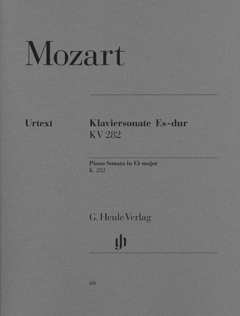 Mozart - Piano Sonata E Flat Major KV 282 - (Piano) afbeelding 2