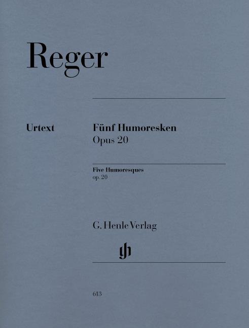 Reger - Five Humoresques for Piano op. 20 - (Piano)