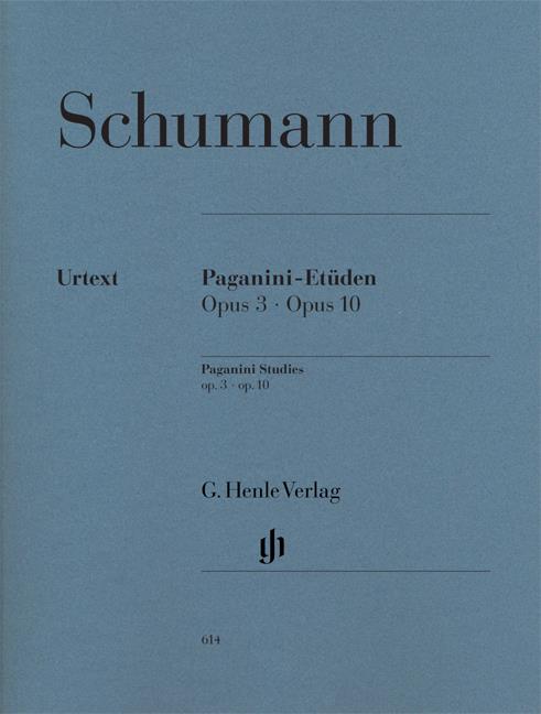 Schumann - Paganini-Studies Op. 3 and Op. 10 - (Piano)